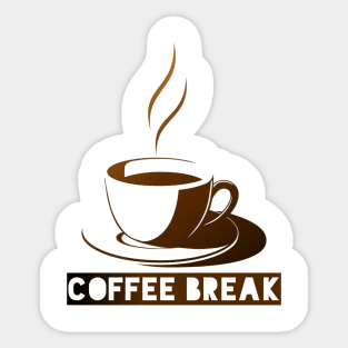 Coffee Break Sticker